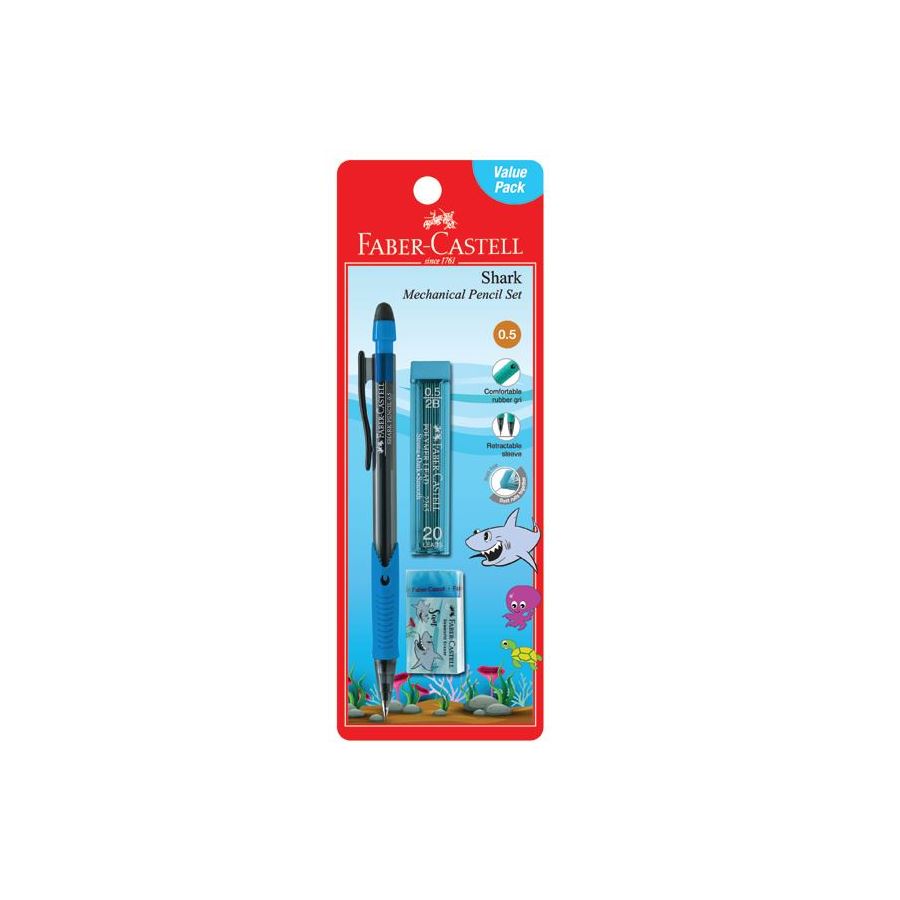 Faber-Castell - Shark Mechanical Pencil Set