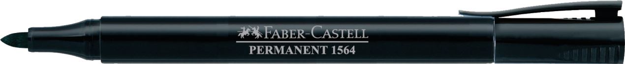 Faber-Castell - Marker Slim Permanent fine, black