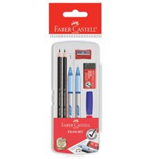 Faber-Castell - Graphite pencil Tri-Grip Exam Set, clear box