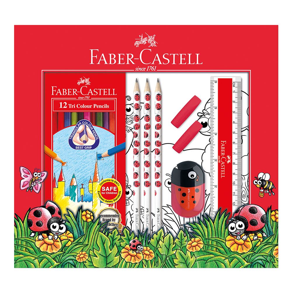 Faber-Castell - Gift Set Ladybird Colouring