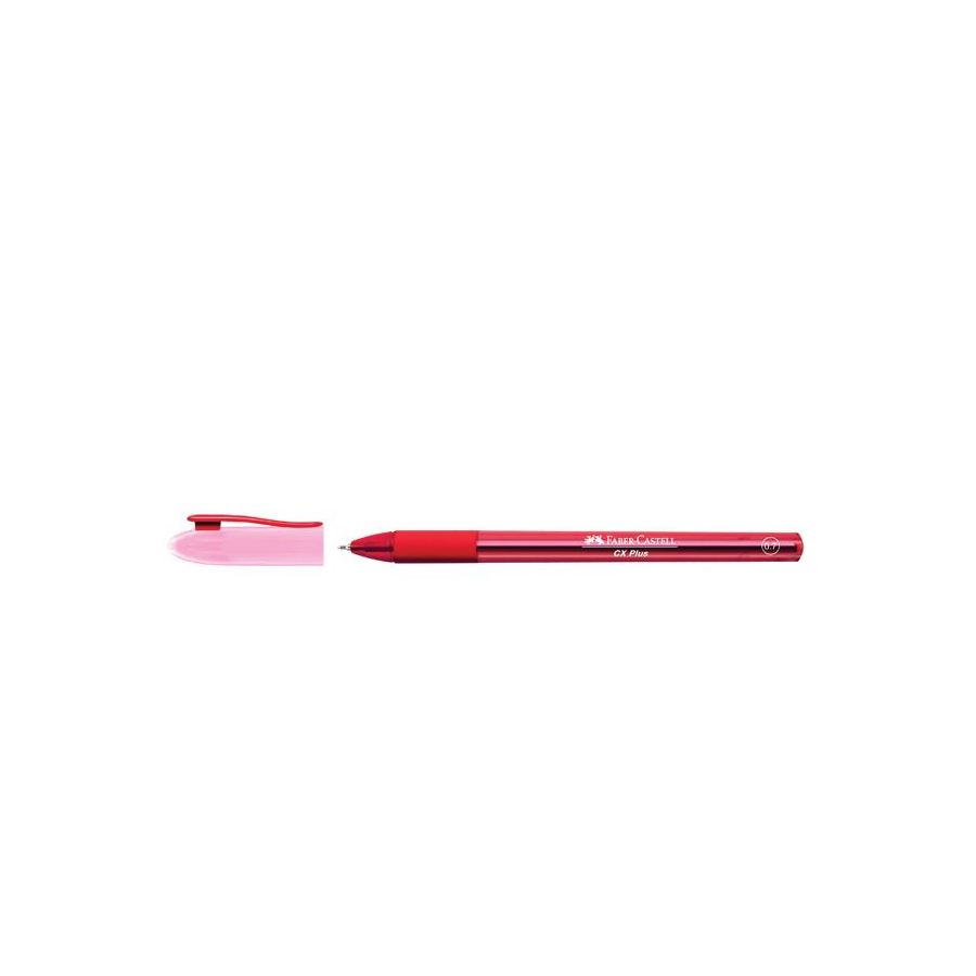 Faber-Castell - Ballpoint pen CX Plus 0.7mm, red