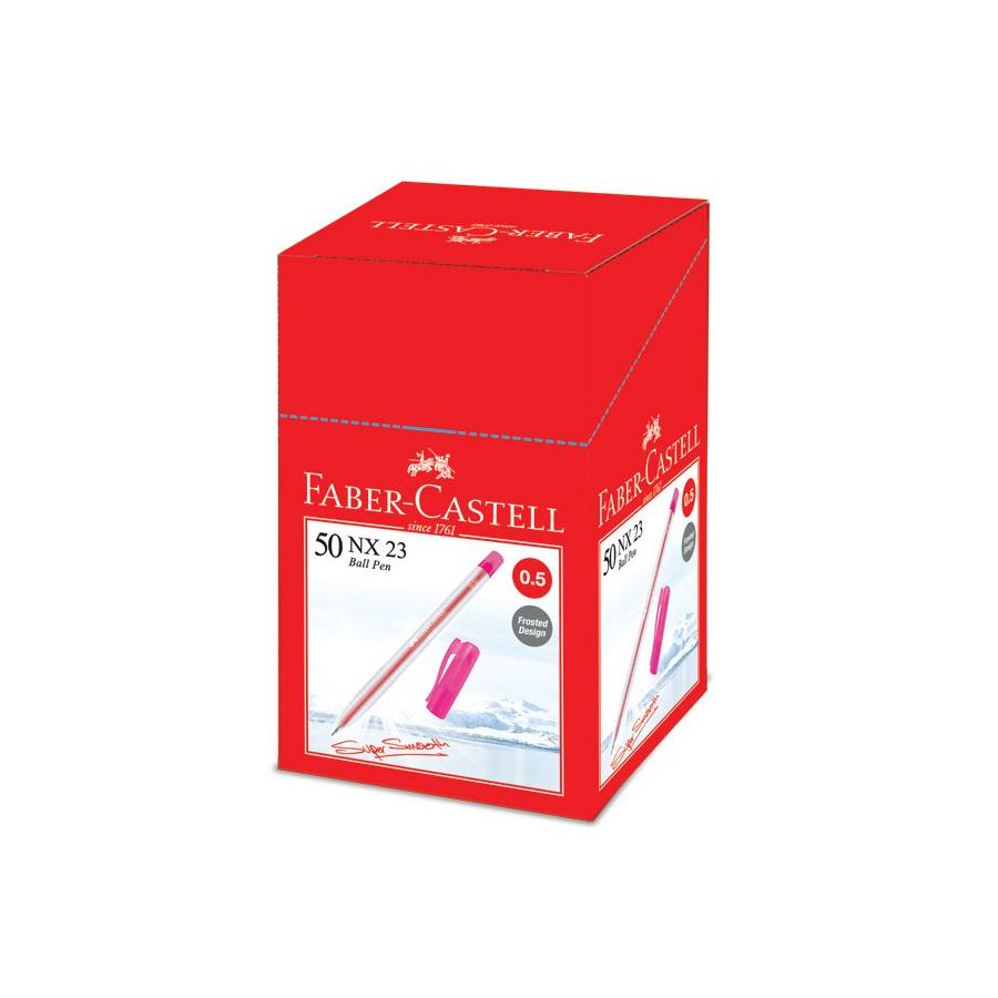 Faber-Castell - Ballpoint pen NX 23 0.5mm, red