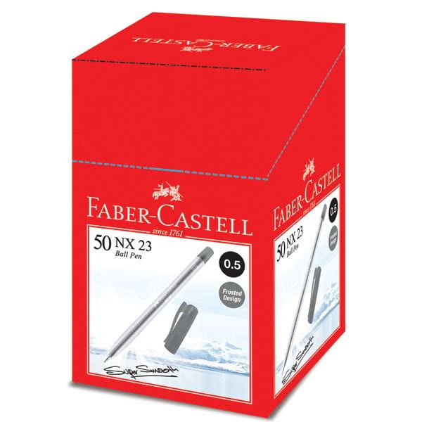 Faber-Castell - Ballpoint pen NX 23 0.5mm, black