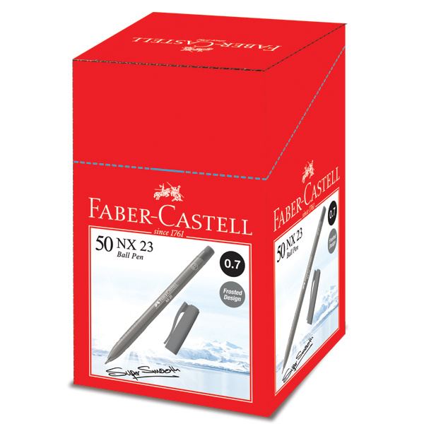 Faber-Castell - Ballpoint pen NX 23 0.7mm, black