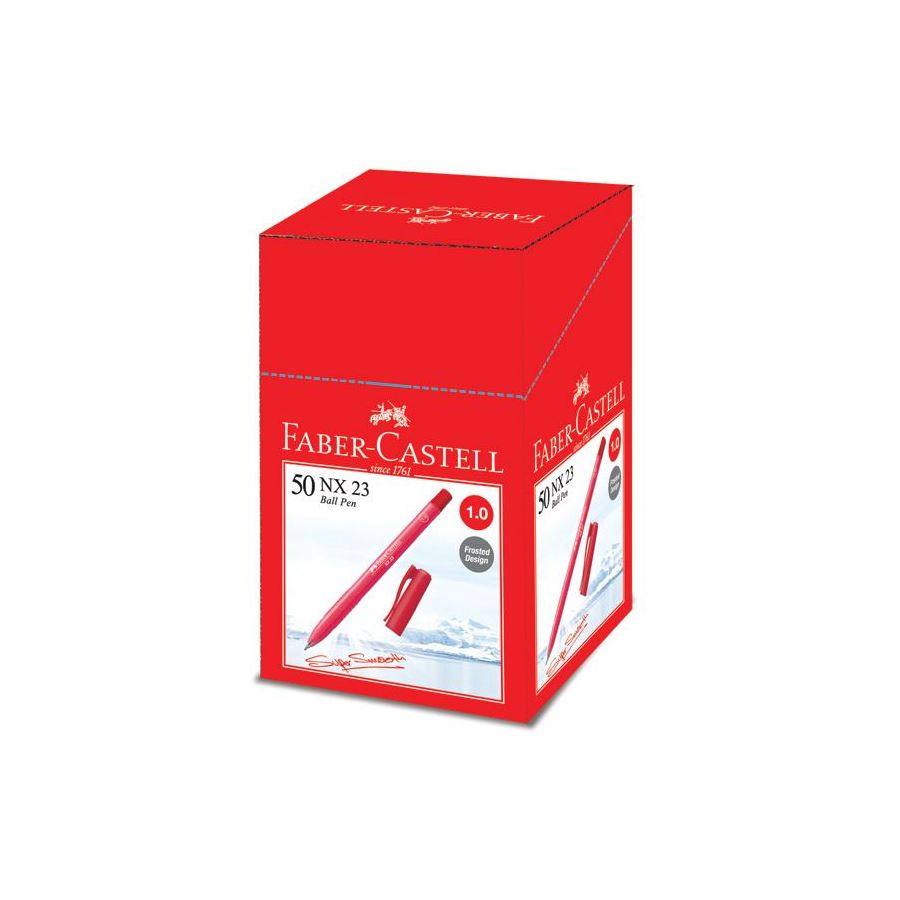 Faber-Castell - Ballpoint pen NX 23 1.0mm, red