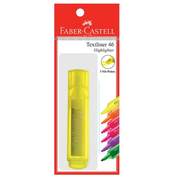 Faber-Castell - Textliner 46 Superflourescent, yellow, set of 1