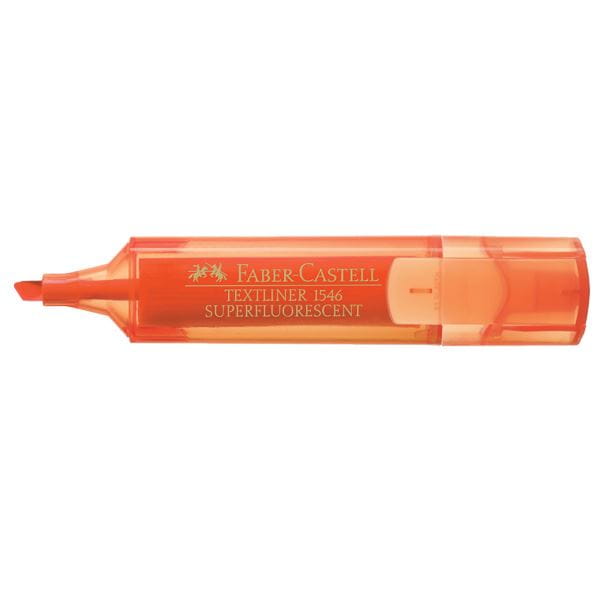 Faber-Castell - Textliner 46 Superflourescent, orange, set of 1