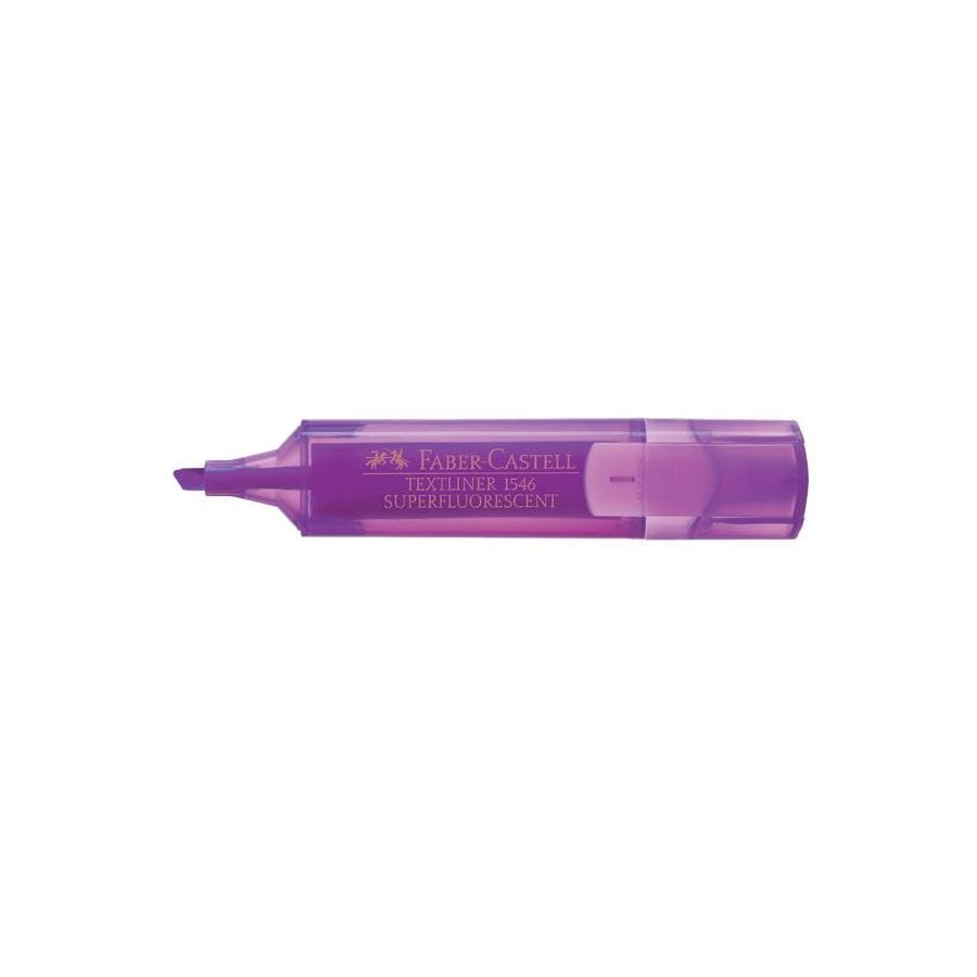 Faber-Castell - Textliner 46 Superflourescent, violet, set of 1