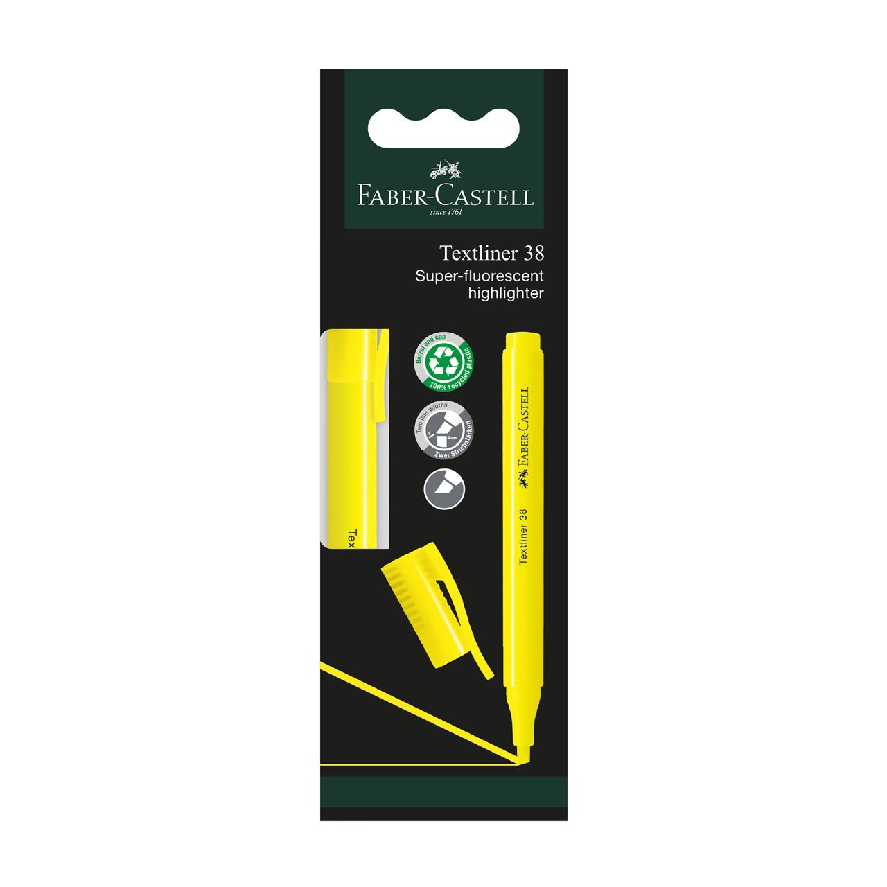 Faber-Castell - Textliner 38, yellow
