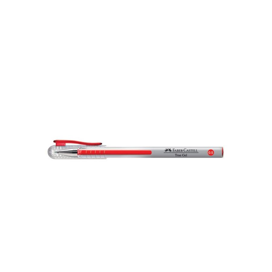Faber-Castell - Gel pen True Gel, 0.5mm, red