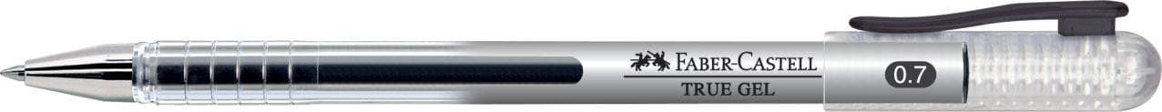 Faber-Castell - Gel pen True Gel, 0.7mm, black