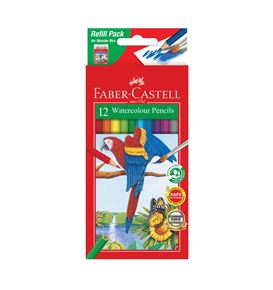 Faber-Castell - Watercolour pencil refill pack 12L