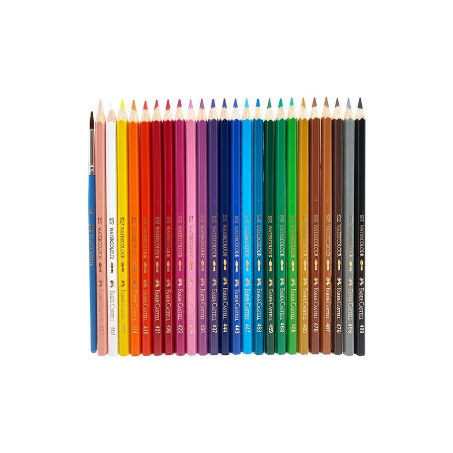 Faber-Castell - Watercolour pencil refill pack 24L