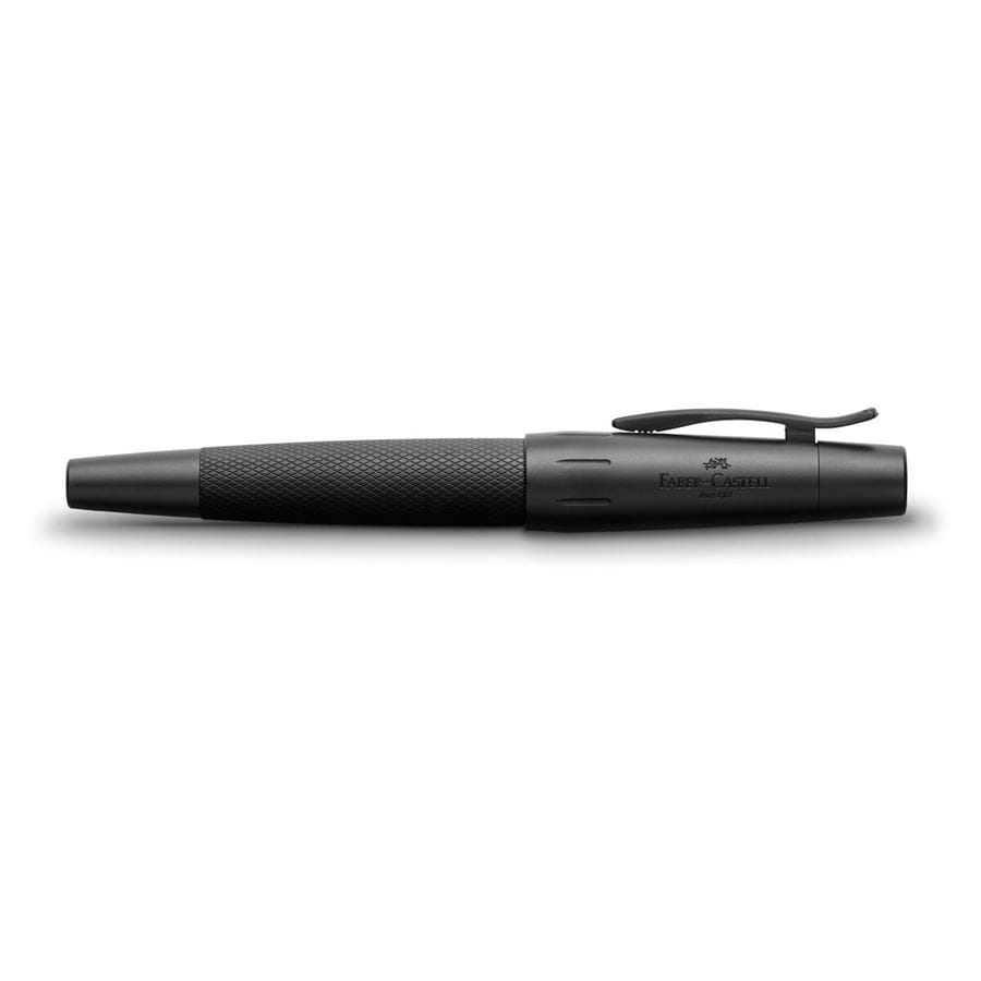 Faber-Castell - e-motion Pure Black fountain pen, F, black