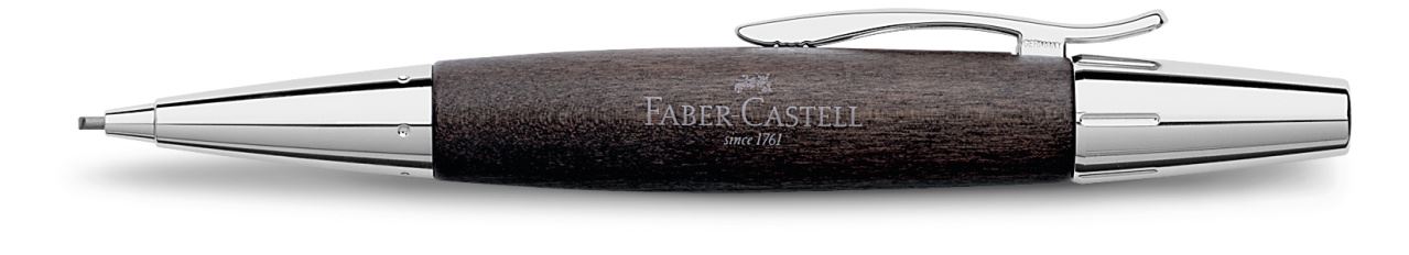 Faber-Castell - e-motion wood twist pencil, 1.4 mm, black