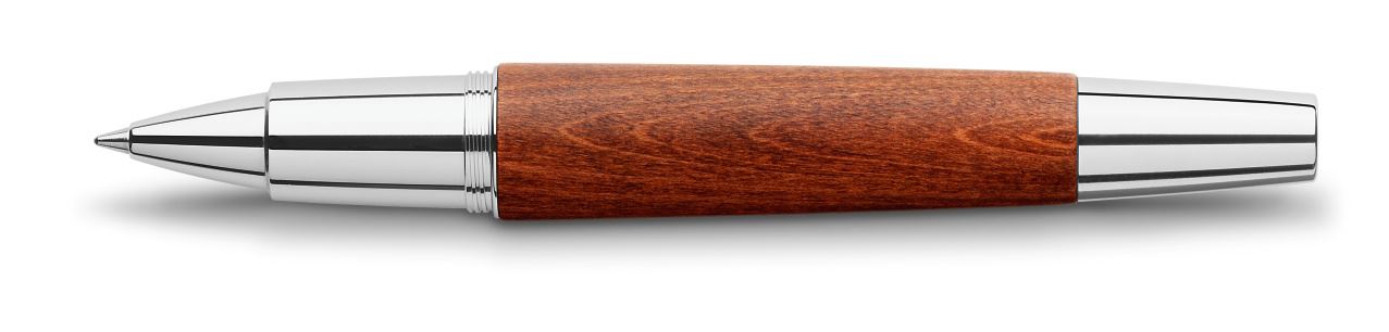 Faber-Castell - e-motion wood rollerball, reddish brown