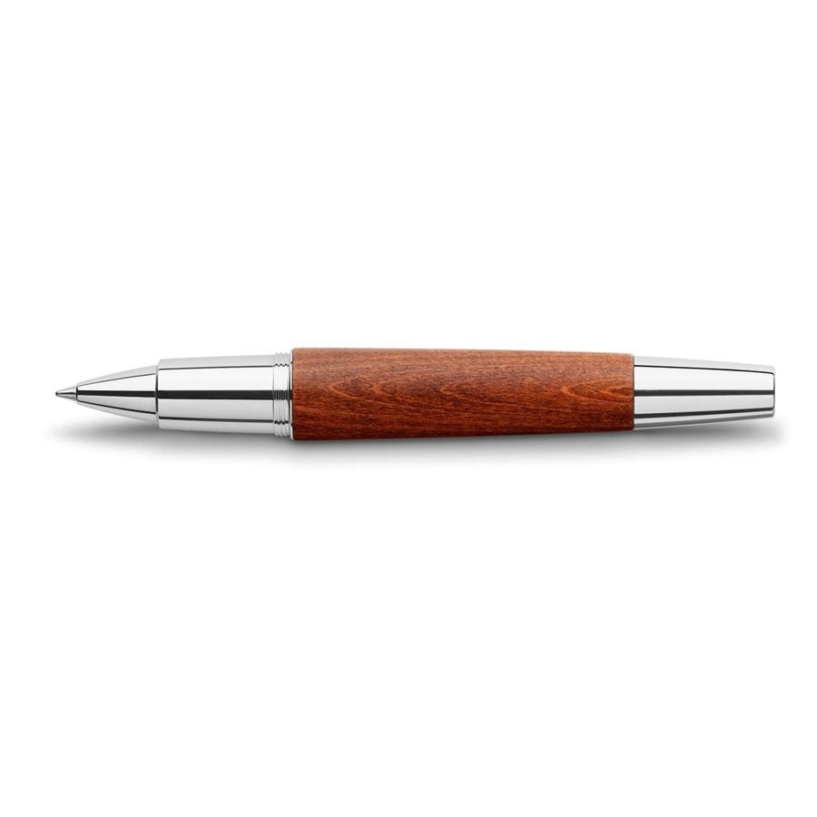 Faber-Castell - e-motion wood rollerball, reddish brown
