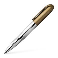 Faber-Castell - n'ice pen Metallic twist ballpoint pen, XB, olive green
